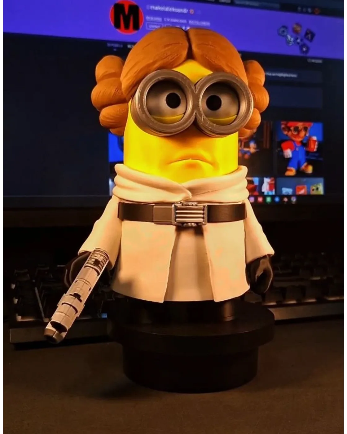 MINION princess leia Star Wars — фото 2