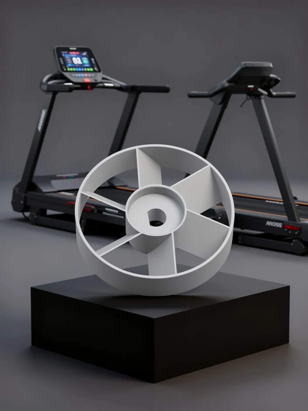Treadmill fan, cooler (Вентилятор для беговой дорожки ) — фото 2