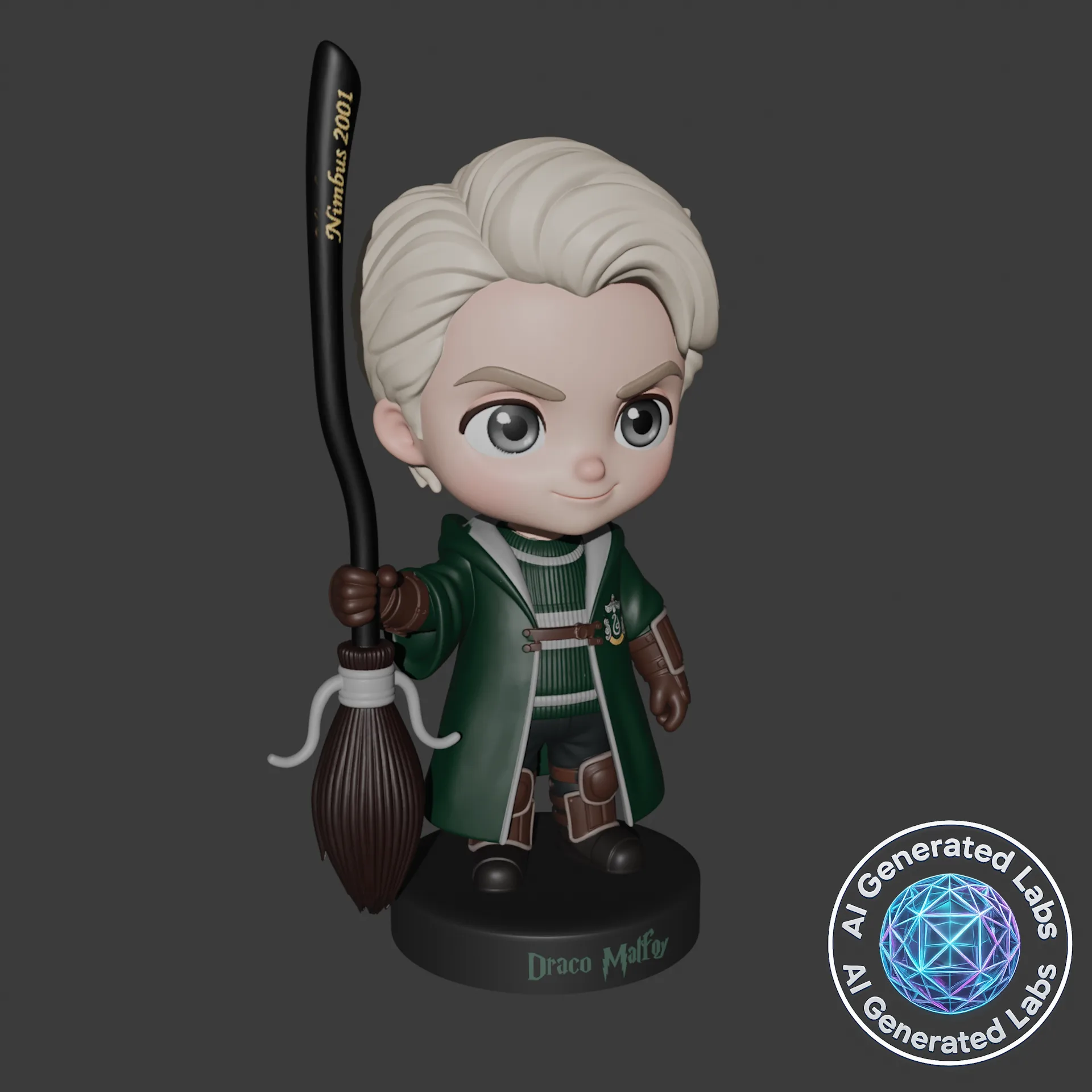 Draco Malfoy (Quidditch) / Драко Малфой (Квиддич) — STL-модель для 3D-принтера