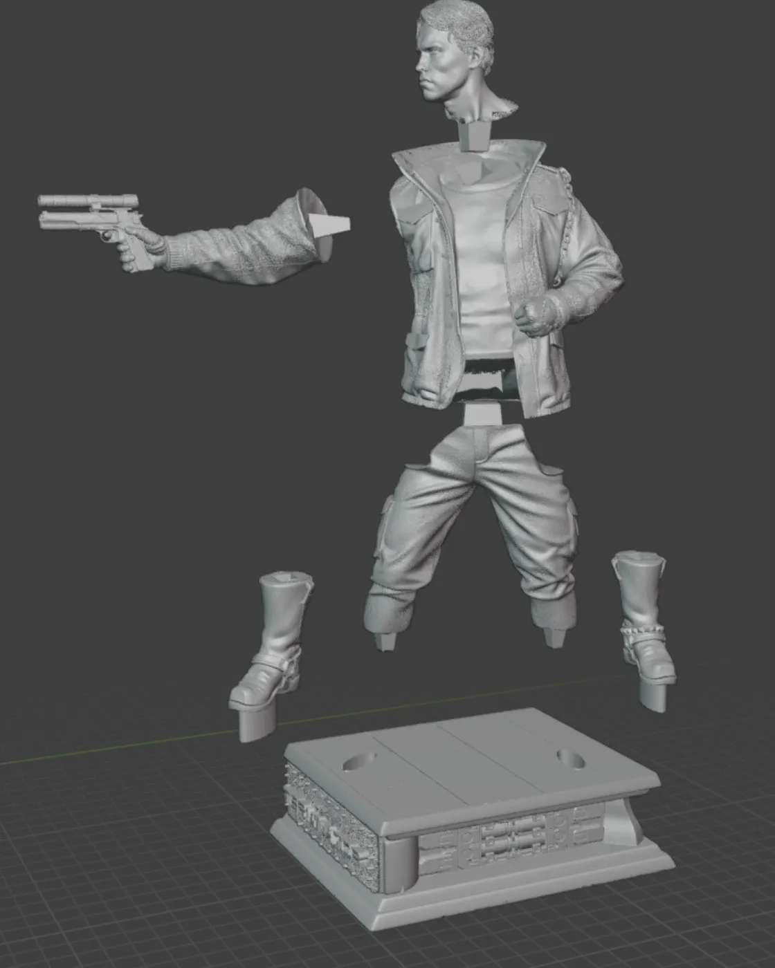 Фигурка Terminator 1984 Tech Noir — фото 10