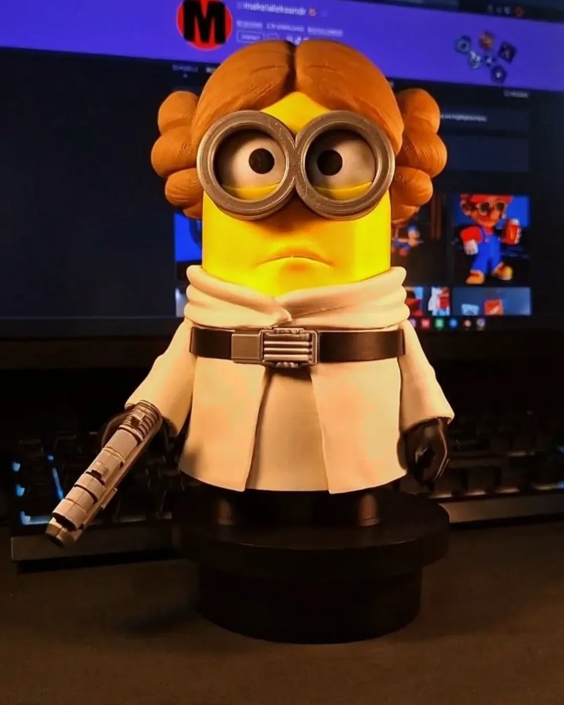 MINION princess leia Star Wars