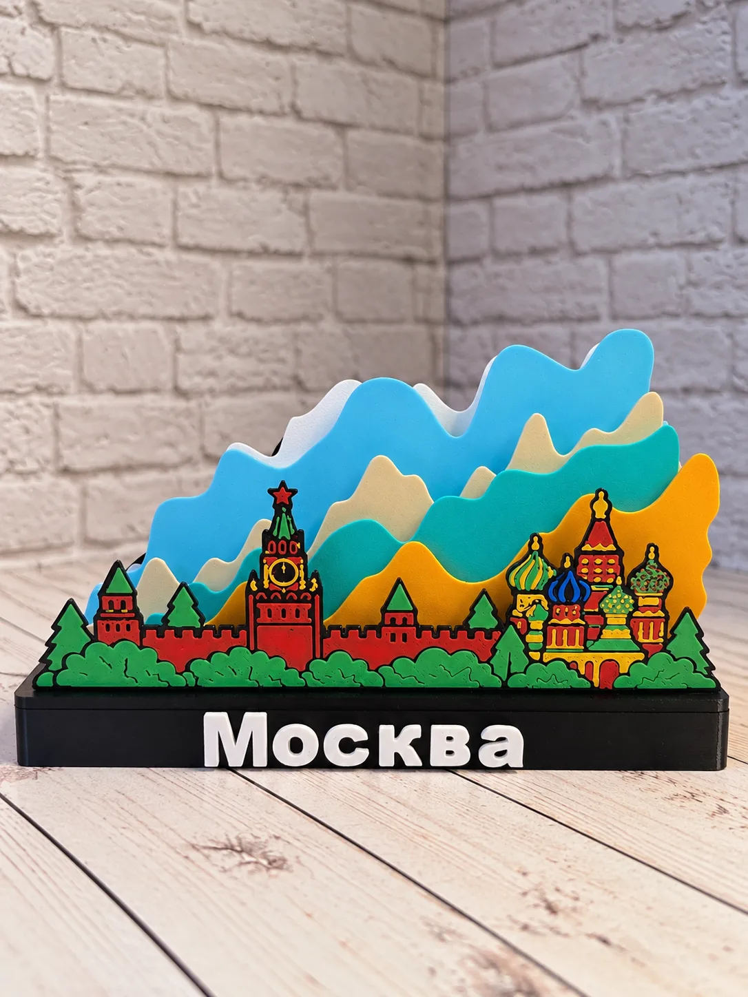 Ночник "Москва" — напечатано на 3D-принтере