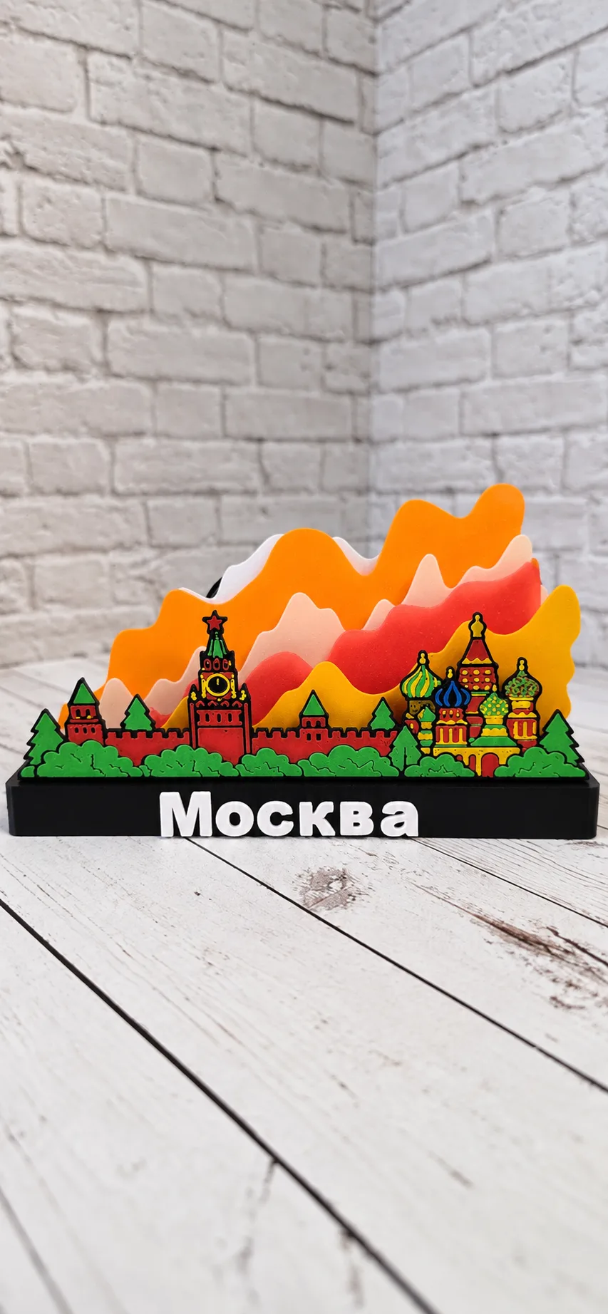Ночник «Москва. Осень» — светильник с подсветкой, 3D-печать — фото 3